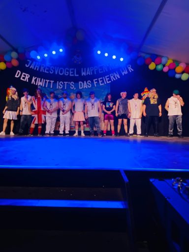 Männerbalett 2024/2025- Aufritt Büttenabend