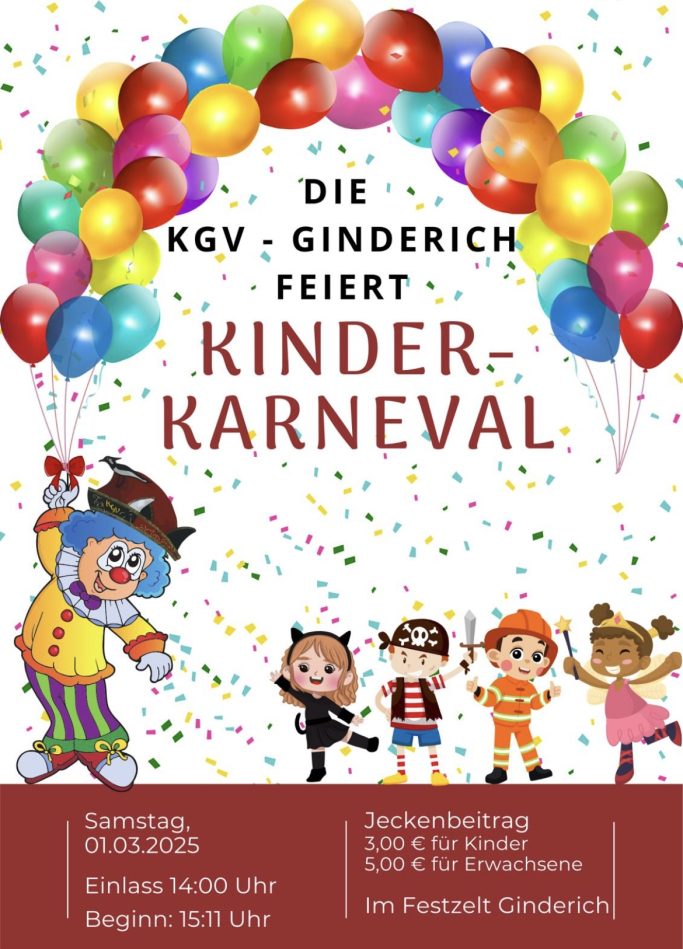 Kinderkarneval 2025